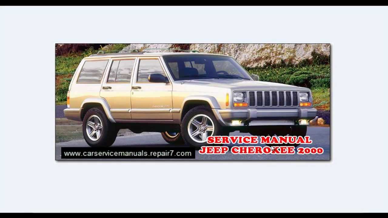 2001 jeep cherokee service manual